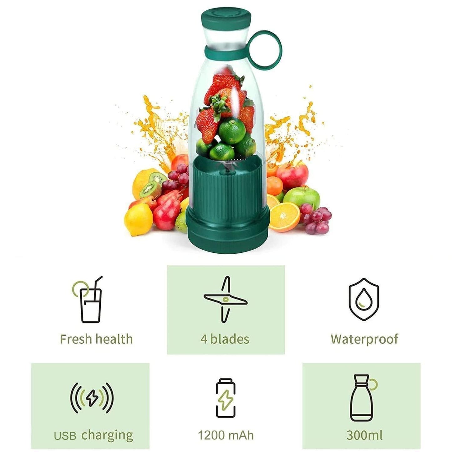 BlendGo Portable Juice Bottle