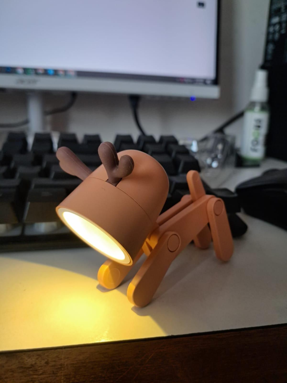 Mini Dog Study Lamp
