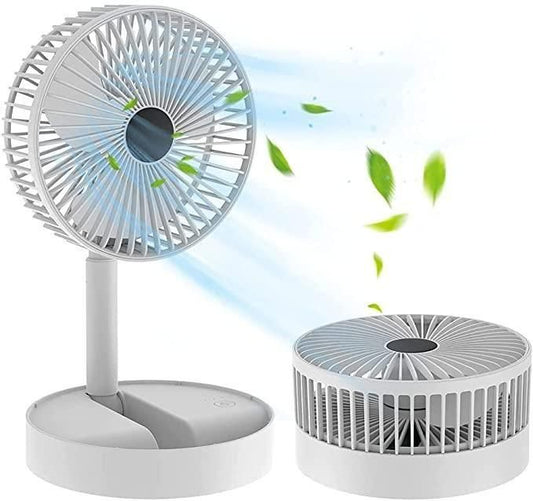 Powerful Rechargeable Table Fan – Portable & Lightweight