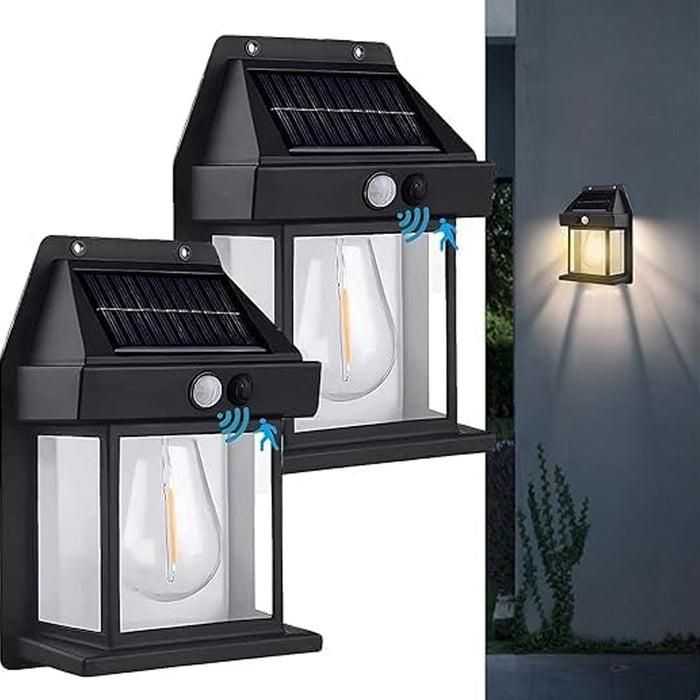 Solar LED Garden Wall Light
