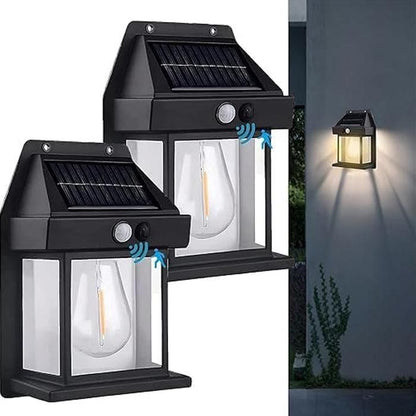 Solar LED Garden Wall Light