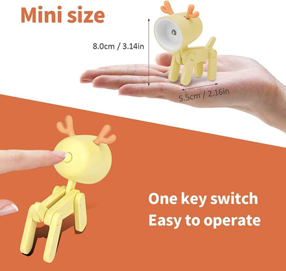 Mini Dog Study Lamp