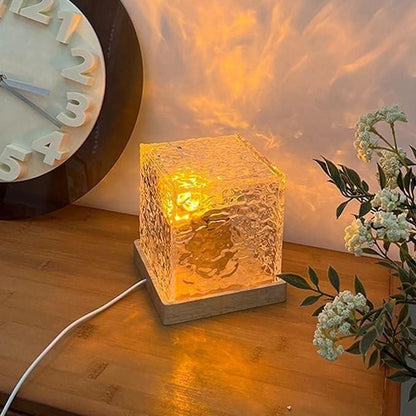 Ambient Water Ripple Night Light Aura