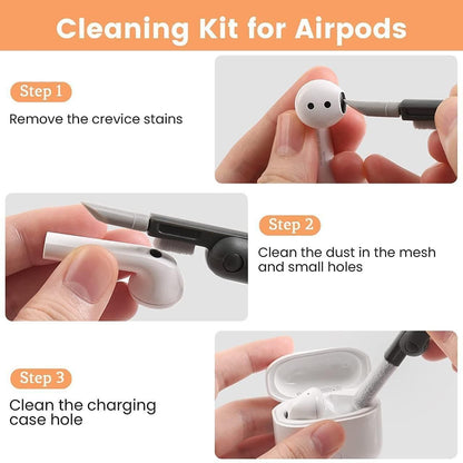 7 in 1 Electronic Cleaning Kit with Brush – For Earbuds, Keyboard & Screens