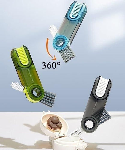 3-in-1 Bottle Gap Cleaning Brush Set – Pack of 2