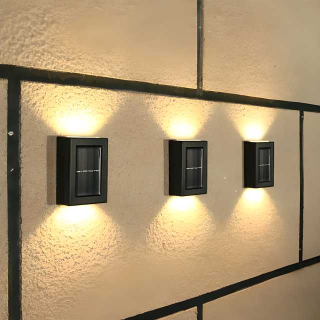 Solar LED Outdoor Wall Light