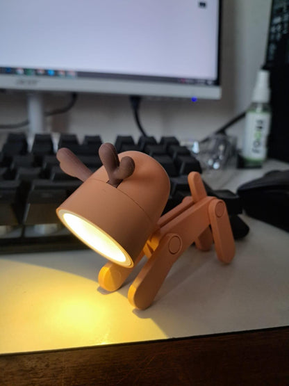 Mini Dog Study Lamp