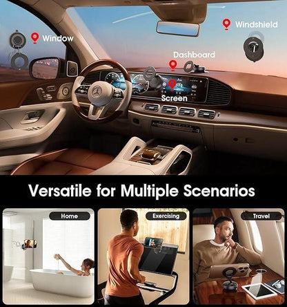 Vacuum Suction Magnetic Phone Mount – Compact & Hands-Free