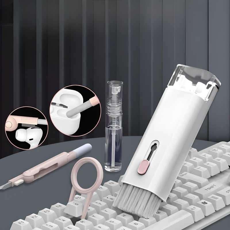 7 in 1 Electronic Cleaning Kit with Brush – For Earbuds, Keyboard & Screens