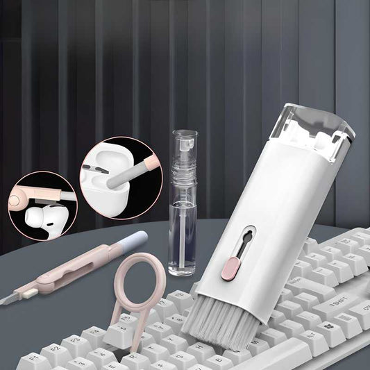 7 in 1 Electronic Cleaning Kit with Brush – For Earbuds, Keyboard & Screens