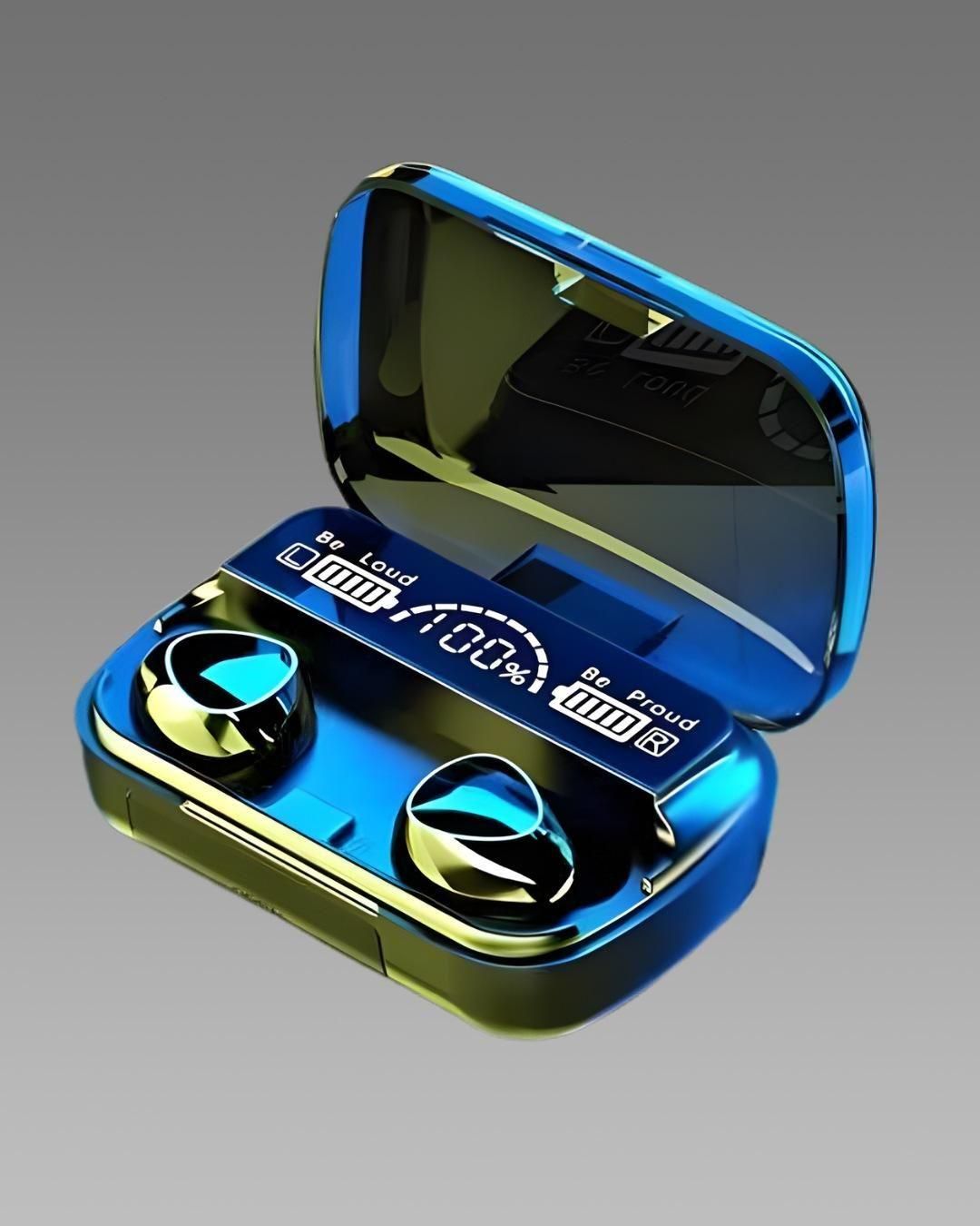 M10 TWS Wireless Earbuds – Touch Control, Noise Reduction & Digital Display