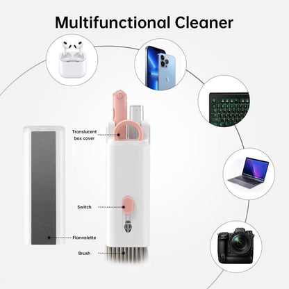 7 in 1 Electronic Cleaning Kit with Brush – For Earbuds, Keyboard & Screens