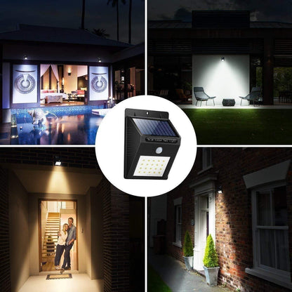 Outdoor Motion Sensor Solar Light – Waterproof & Energy-Saving