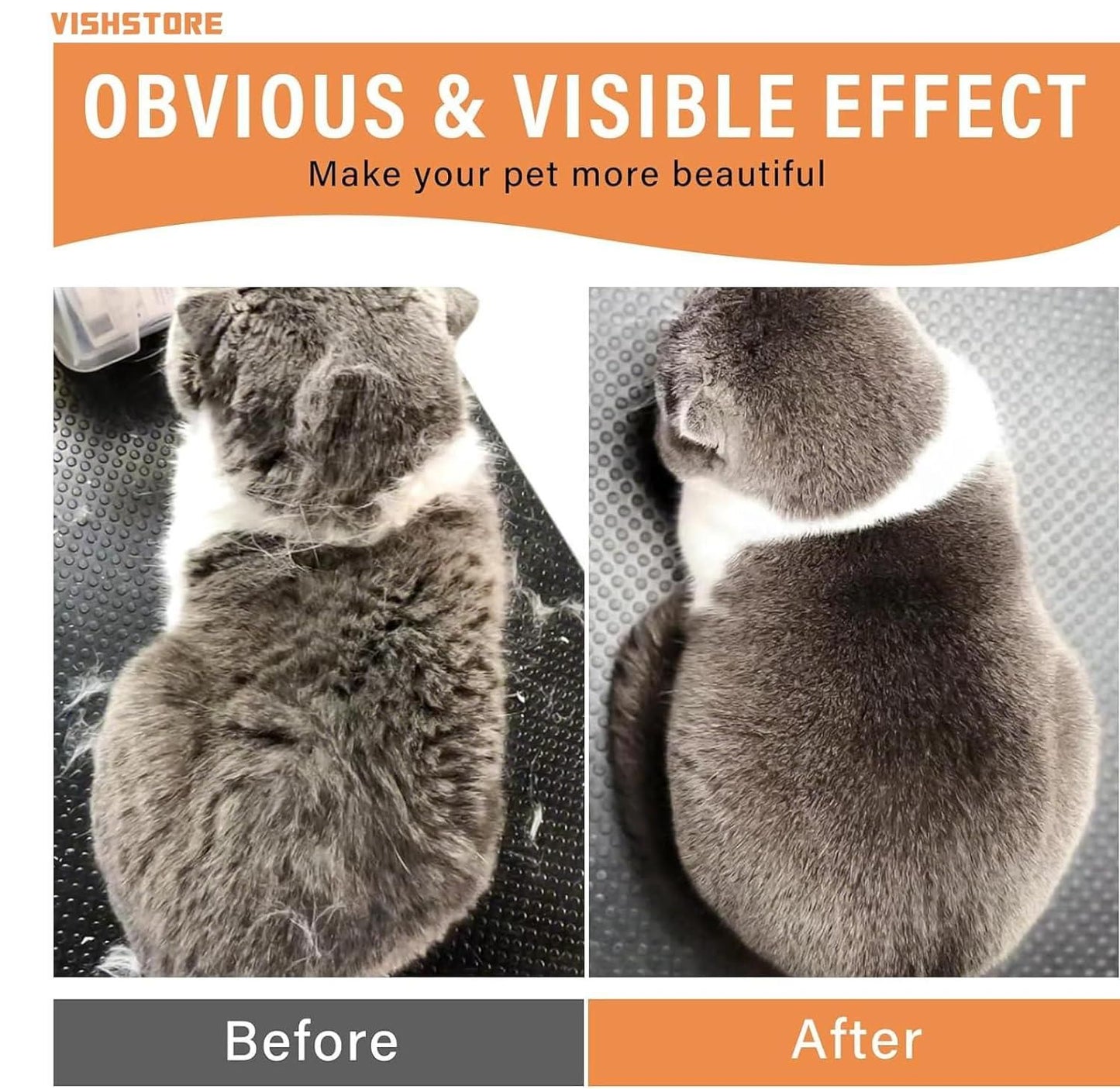 Steam Pet Grooming Brush – Gentle Cleaning for Dogs & Cats