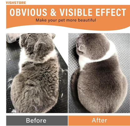 Steam Pet Grooming Brush – Gentle Cleaning for Dogs & Cats