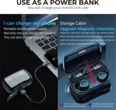 M10 TWS Wireless Earbuds – Touch Control, Noise Reduction & Digital Display