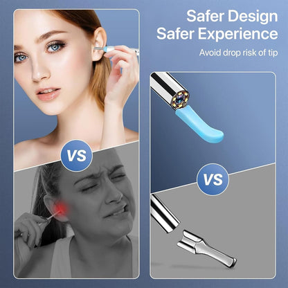 Smart Visual Ear Wax Cleaner – HD Camera, 8-in-1 Kit, Type-C Rechargeable